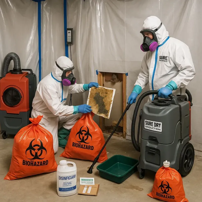 Contaminated Water Handling Protocols process in Waverly, VA