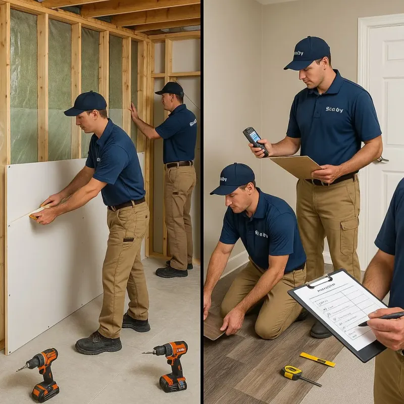 Repairs and Reconstruction process in Waverly, VA