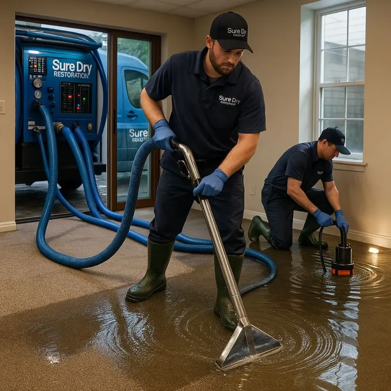 Water Extraction and Removal process in Waverly, VA